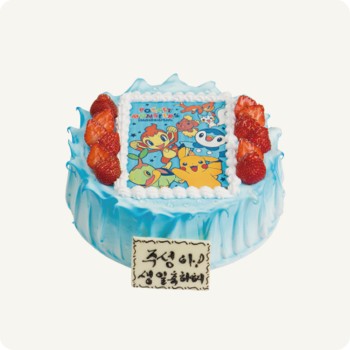 포토02-10 생크림포토케이크 3호